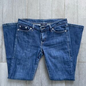 Levi's Mid Rise Boot Cut Blue Jeans